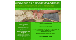 Desktop Screenshot of labaladedesartisans.fr